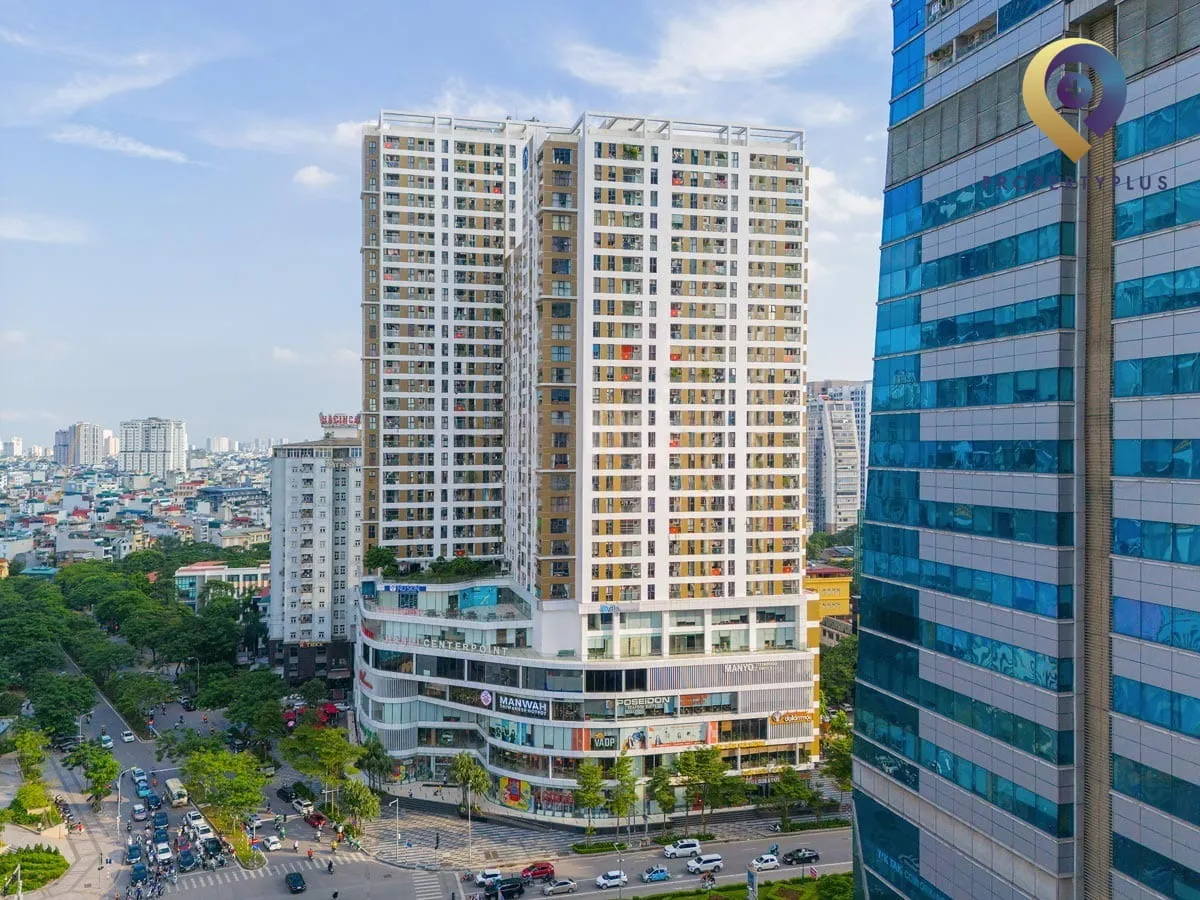 Exterior view of Hanoi Center Point building from Le Van Luong street
